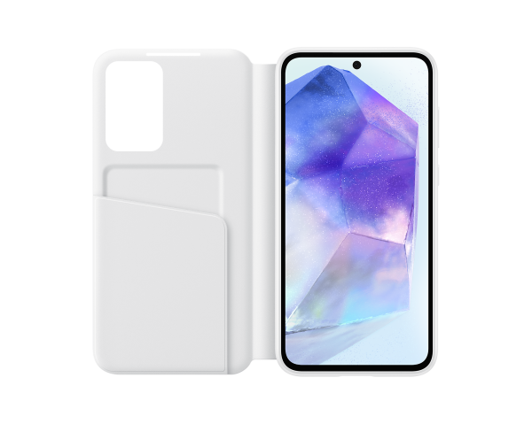 Купить  Samsung Smart View Wallet Case A55 5G,Белый (EF-ZA556CWEG)-1.png